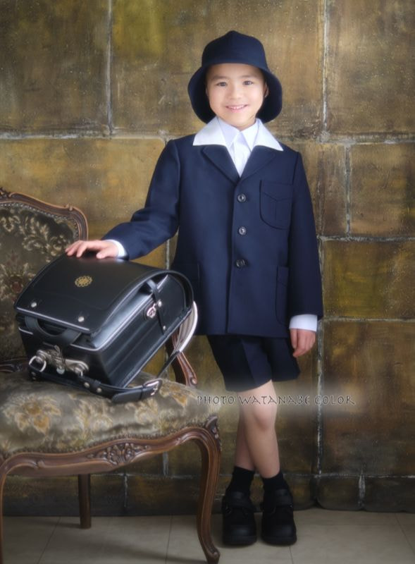 入学記念かっこいい男の子！