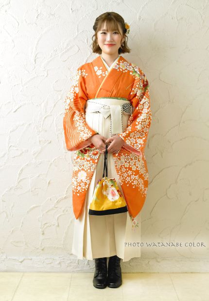 卒業記念袴姿